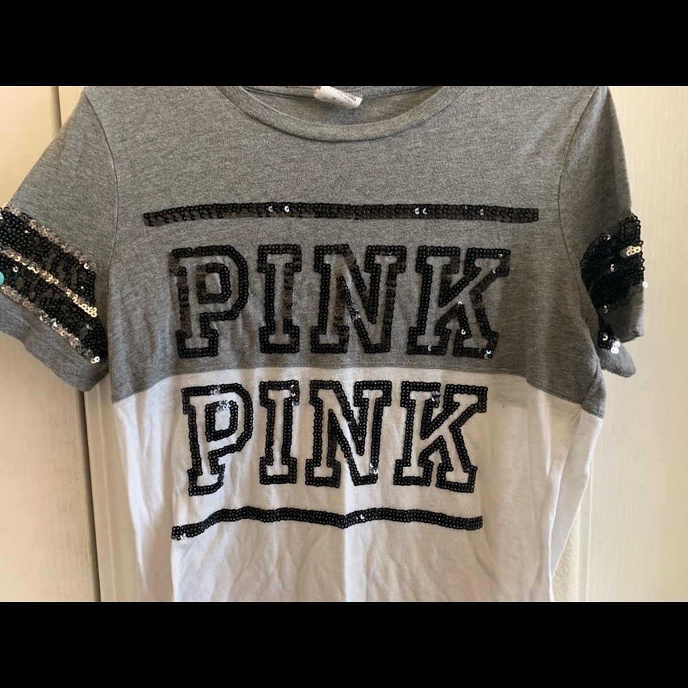 PINK T-shirt.